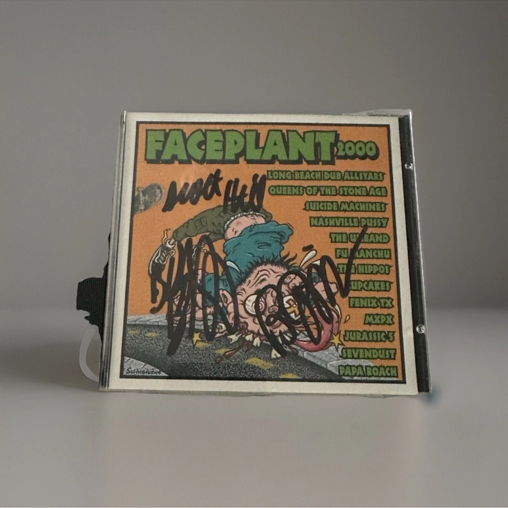 Faceplant 2000 Music CD signed Fu Manchu